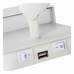 Kinkiet BOXER LED 3000K With USB charging point biały 79200/08/31 Lucide - zdjęcie dodatkowe 4